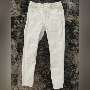 Express Women's White Skinny Jeans